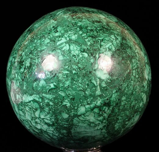 Huge, Polished Malachite Sphere - Reduced Price #62978